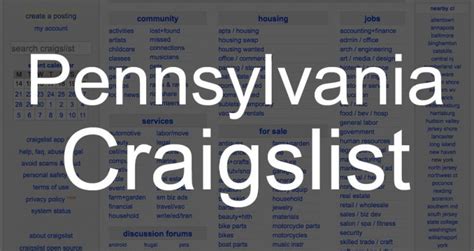 Various sites specialized for finding opposite or same-sex partners, free and paid. . Craigslist york pa activities
